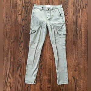 FRAME Women's 27 Service Cargo Skinny Pant Jeans in Platoon - EUC!